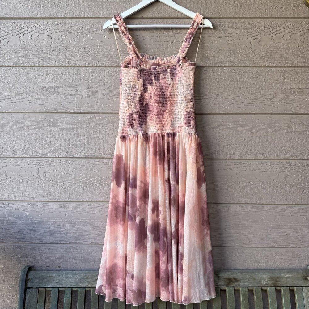 Free People X Revolve Tessa Smocked Midi Dress Women’s NWT  MSRP $168 Size S - Picture 3 of 9